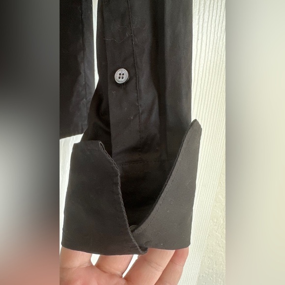 Burberry Classic Black/Nova Check Button-up Cotton Shirt - Picture 4 of 7